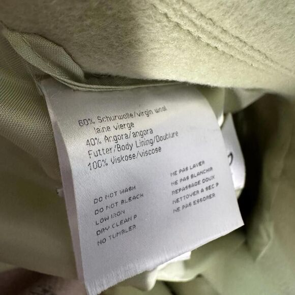 Basler German Wool Blend Lightweight Structured Blazer Jacket Green Sz 34 S- M - Picture 7 of 8